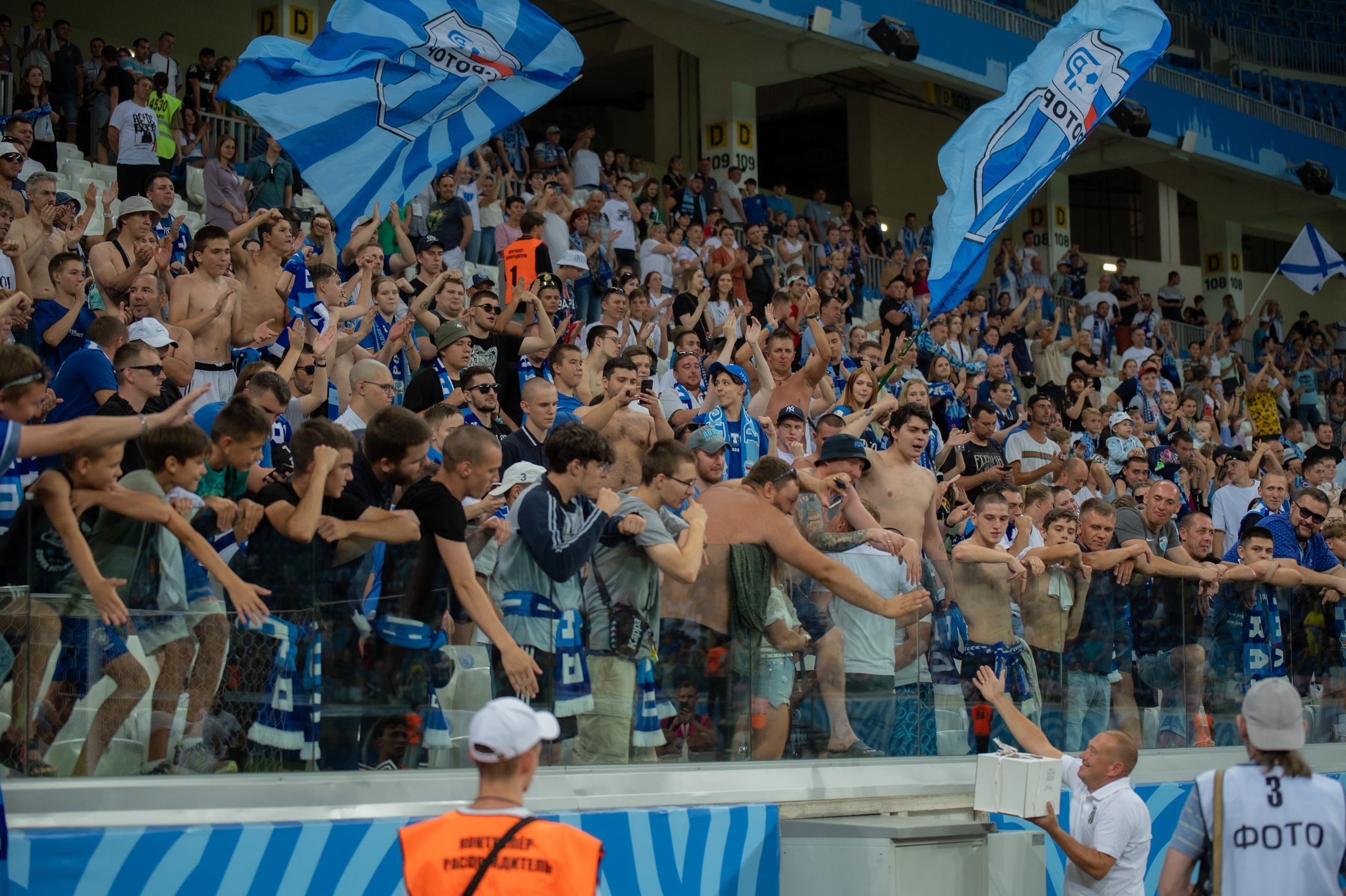 Матчи «Ротора» и «Новосибирска» посетили больше всего зрителей в первой части сезона
